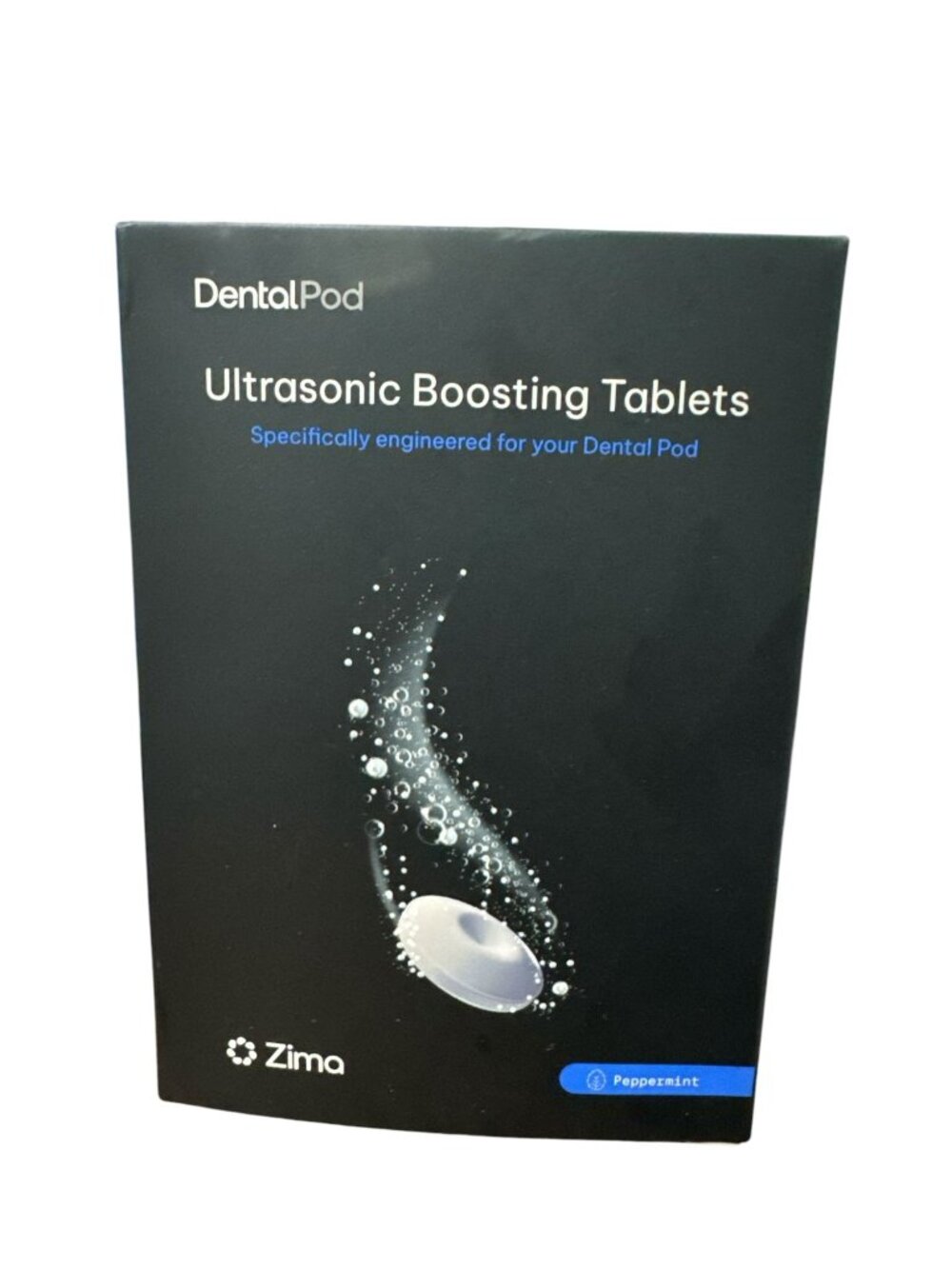 DentalPod Ultrasonic Boosting Tablets With Peppermint 30-Count Box For Dental Po